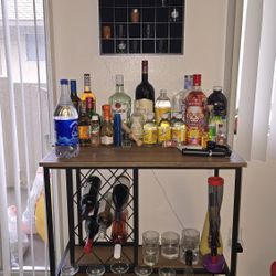 Bar And Shot Glass Display