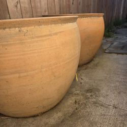Clay pots