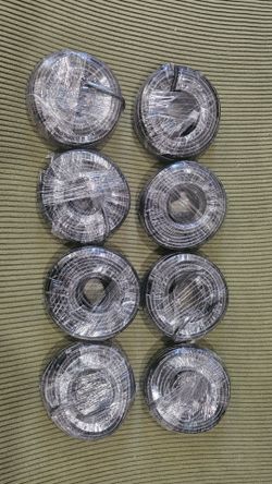 8 rolls of ethernet cables
