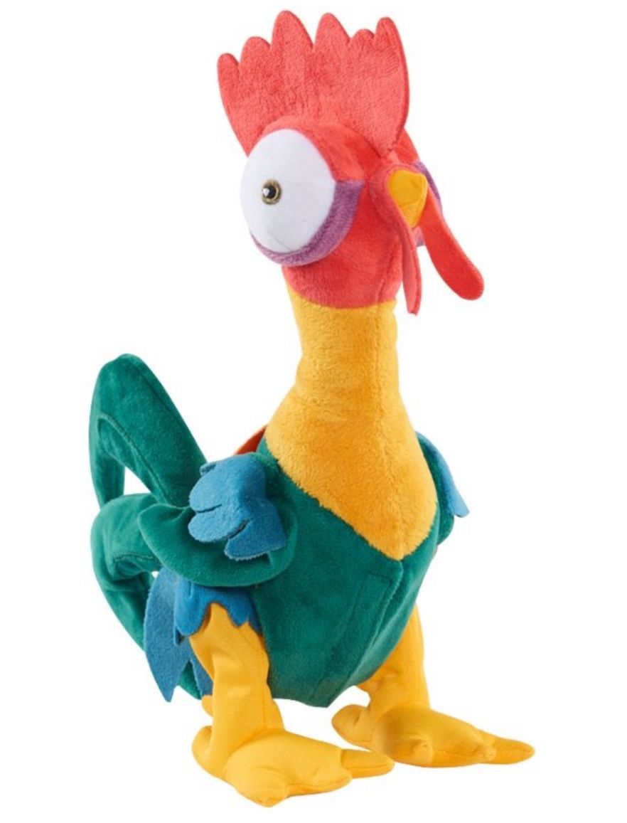 Disney Princess Moana Hei Hei Clucking Dancing Rooster Plush Toy 13" with Sound New With Tags