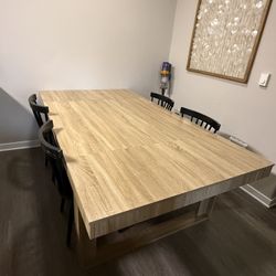 Large Family Dining Table (and Chairs)