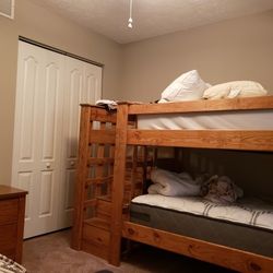 Bunk Bed With Steps/storage