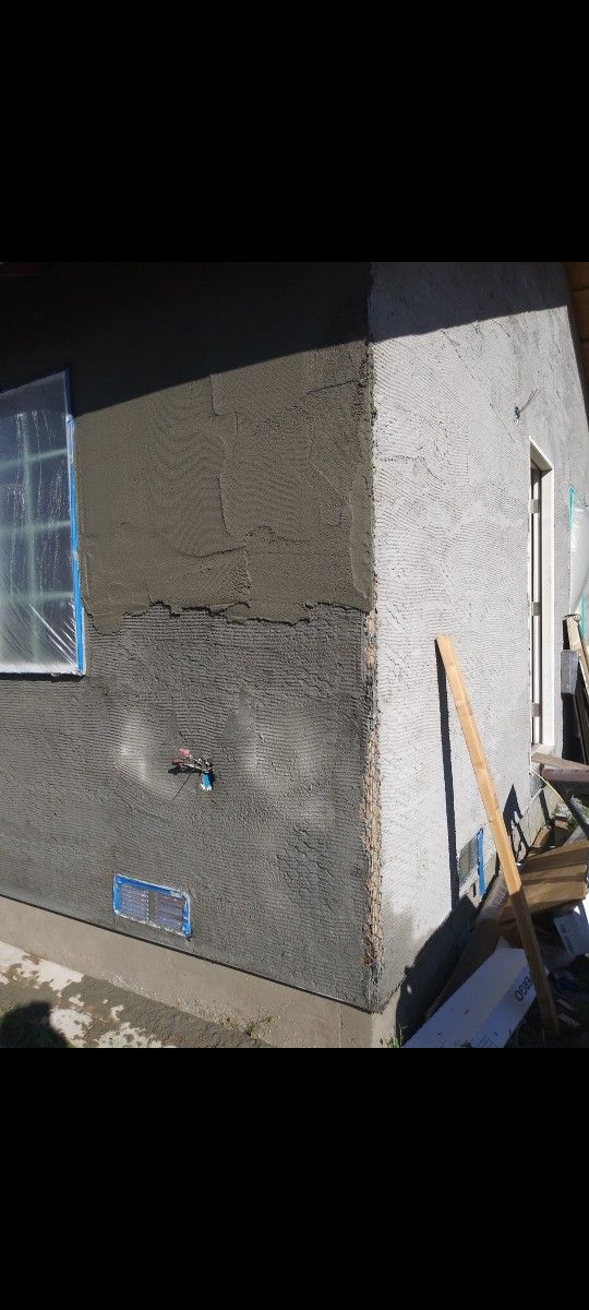 Plaster Scratch Brown