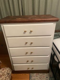 Vintage Solid Wood Dresser