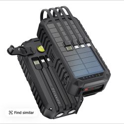 Citicr Solar Charger Power Bank 40000mAh