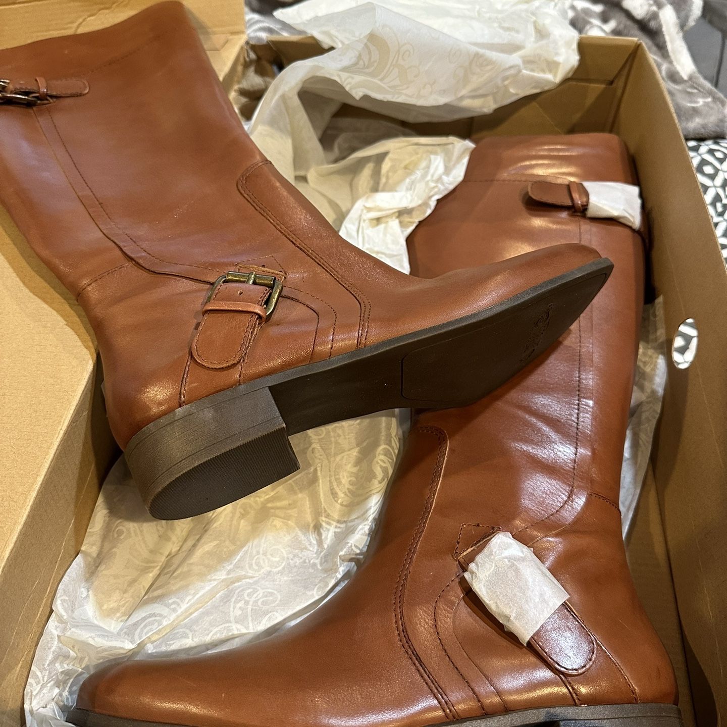 NIB Nine West Leather Boots