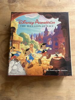 Disney Animation - The Illusion Of Life - Hardcover Book