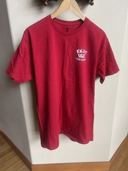 Vans Off The Wall Red T Shirt - Men’s Size Large