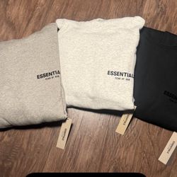 Essentials hoodies size Xl
