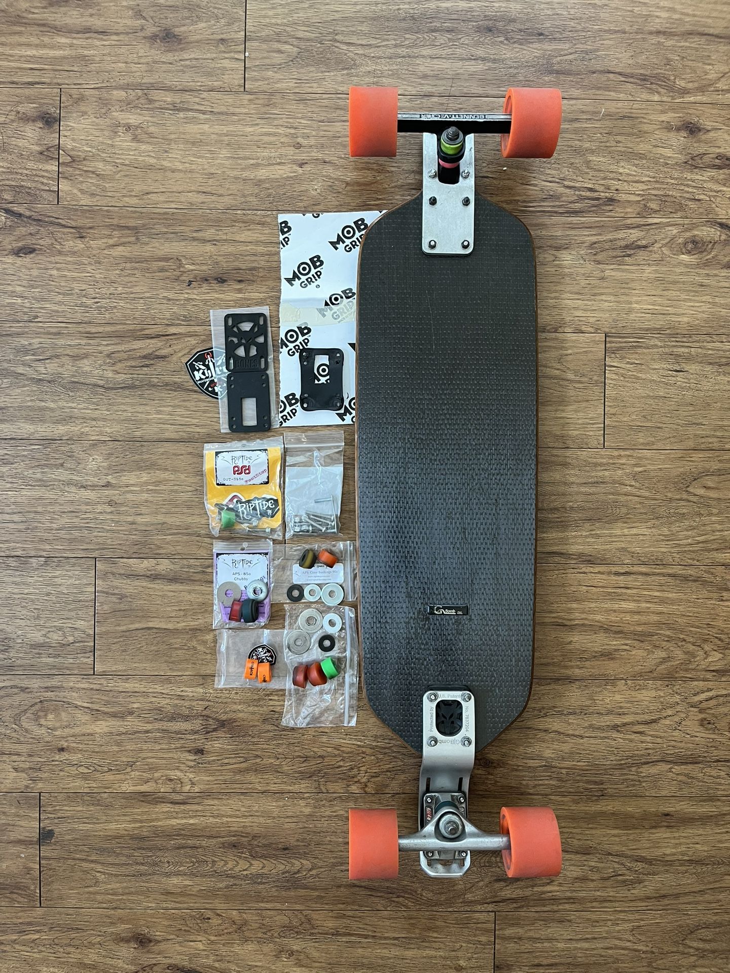 Subsonic Gbomb Longboard Skateboard Package LDP