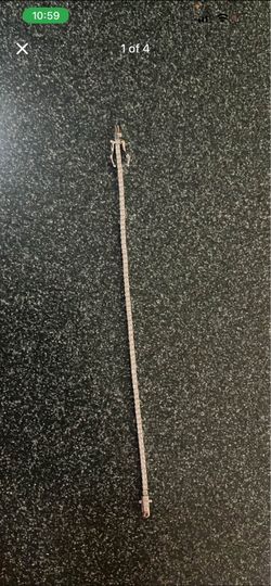Moissanite tennis bracelet