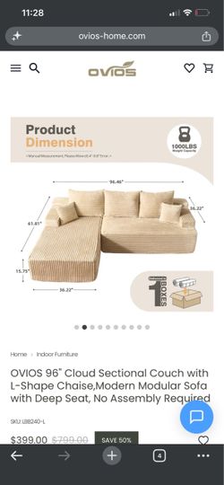 Modern modular sofa