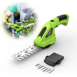 Brand new 2 in 1 Handheld Hedge Trimmer & Cordless Grass Shear, 7.2V