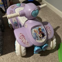 Frozen electric scooter