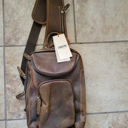 Nice Men's Shoulder Purse (all real leather)