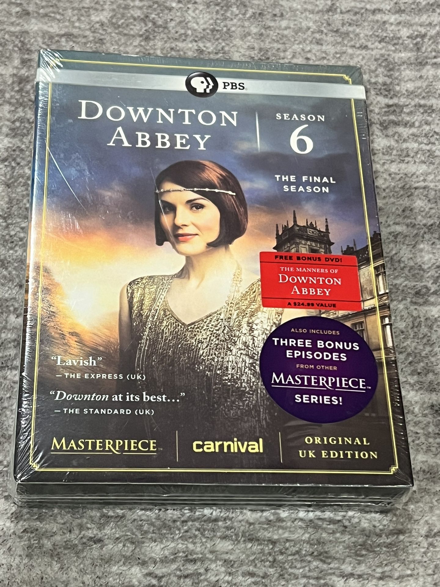 DOWNTON ABBEY SEASON 6 NEW SEALED DVD