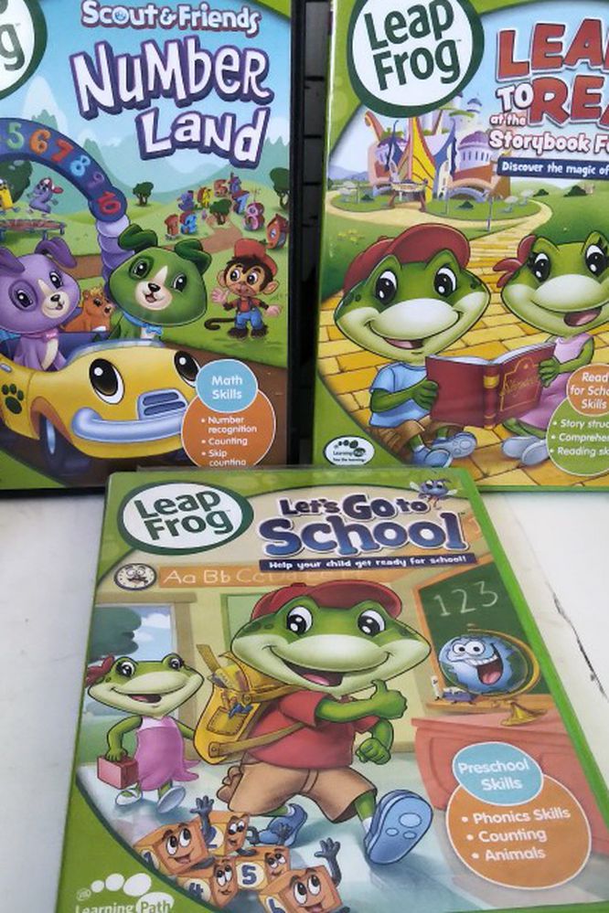 Leap Frog Dvd Kids Learning