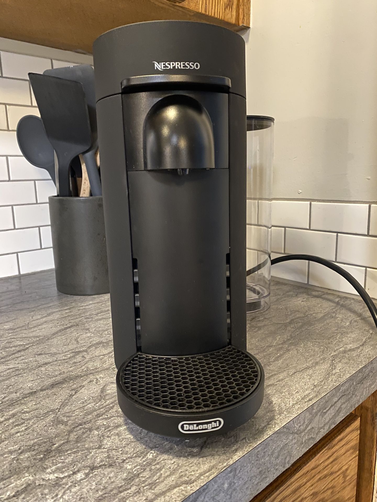 Black VertuoPlus Deluxe Nespresso Machine