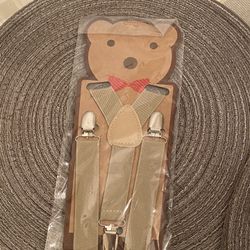 Bow tie And Suspenders For Toddler