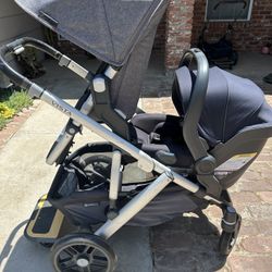 UPPAbaby Vista V2 Stroller Double Capabilities.