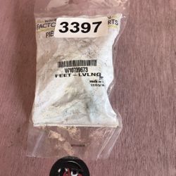 Whirlpool  Washer Leg-Adjustable (W/Nut)  Part# W10739673 ,(contact info removed)8 20409 3-10934 3...