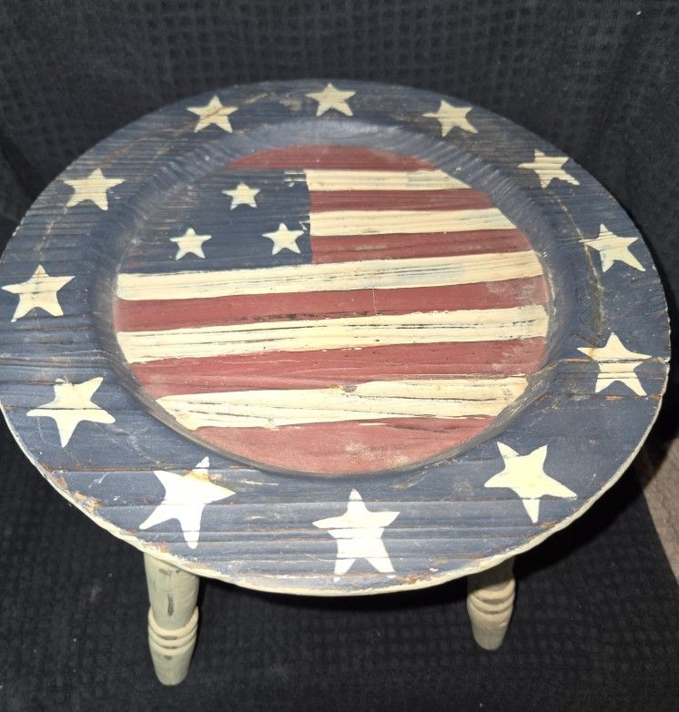 Americana Small Stool/Table