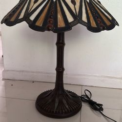 Two Indoor Lamps — Antiques (26 Inches Tall)