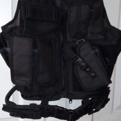 UTG Tactical Black Vest
