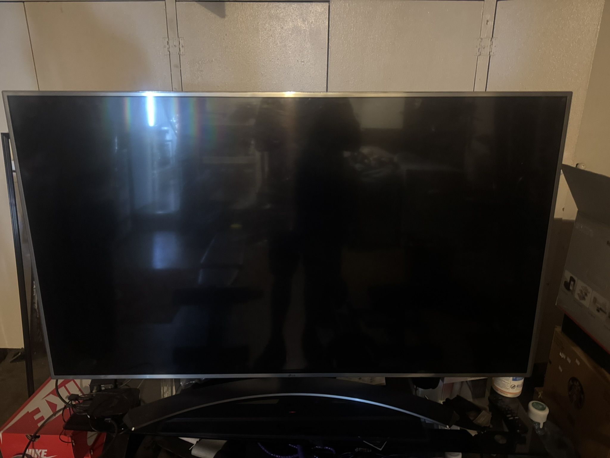46” Sharp tv + TV Stand