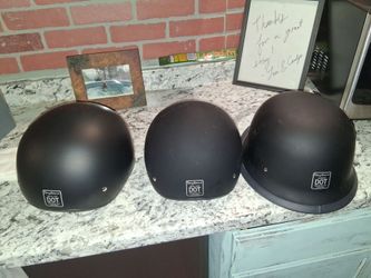 Helmets all 3 $120