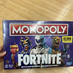 NWT Monopoly Fortnite