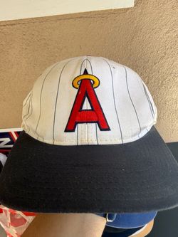 Vintage Anaheim Angels Pinstripe Starter SnapBack Hat