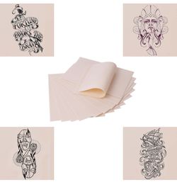 Blank Tattoo Practice Skins - 10Pcs Tattoo Skin Practice Double Sides 8x6" Fake Skin Tattooing and Microblading Eyebrow Practice Skin for Tattoo Suppl Thumbnail