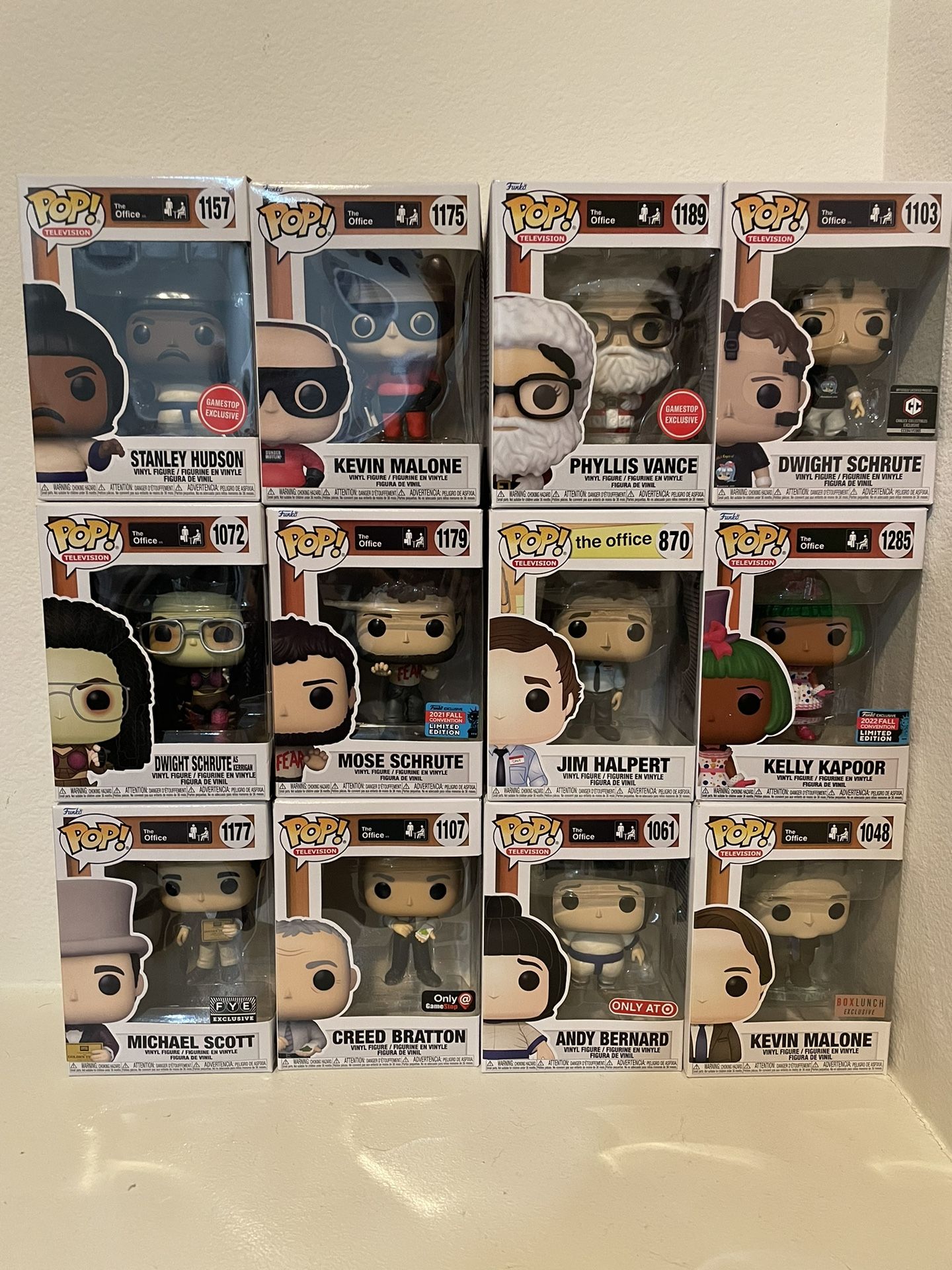 Different Funko POPs From The Office! Many Exclusives! Target