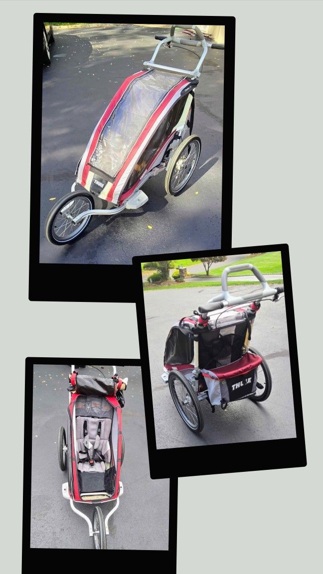 Discounted THULE Chariot Cx1 Jogging Stroller. 2/3 Off Retail . HOLMDEL NJ