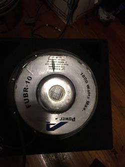 1800 watts 10 inches