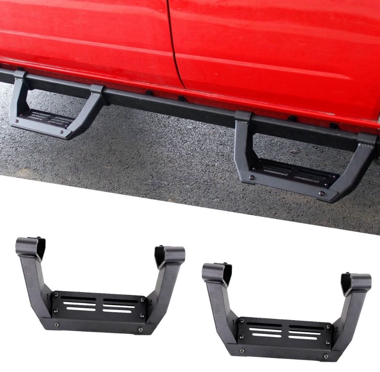 Ford Bronco Heavy Duty Running Boards Nerf Bars Exterior