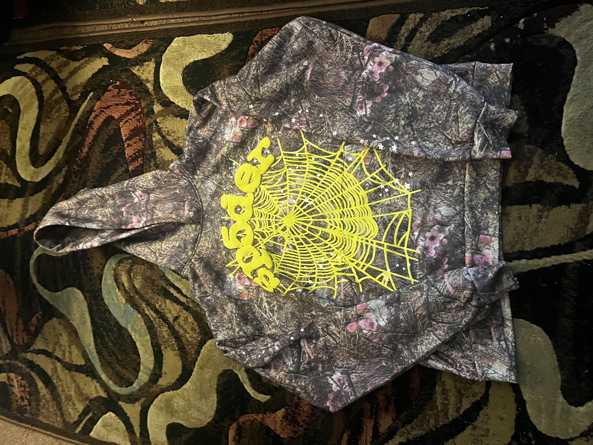 Real Tree Sp5der Hoodie Size Medium