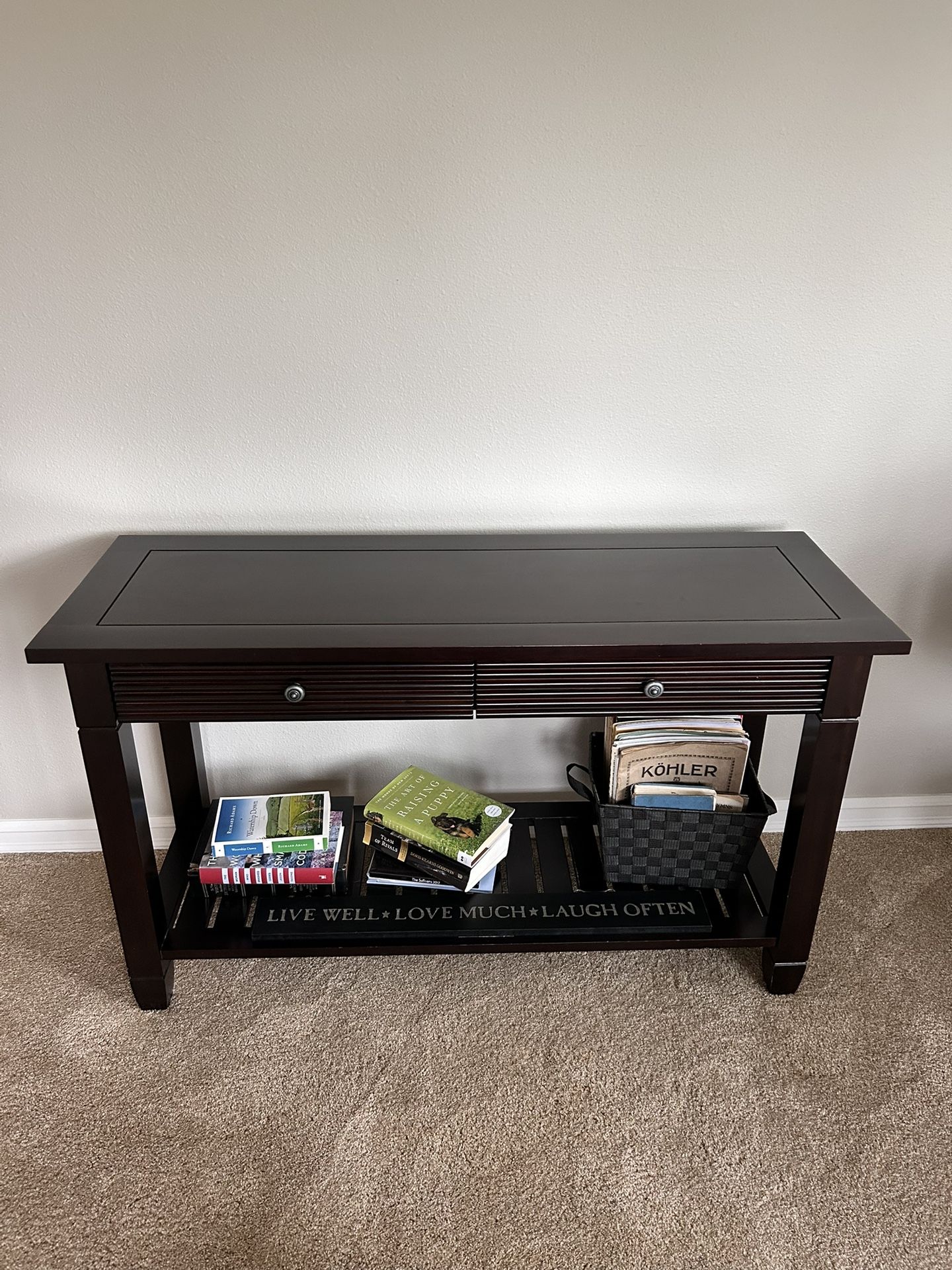 Sofa/Entry Table