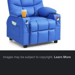 Kids Gaming Chair (ottoman)