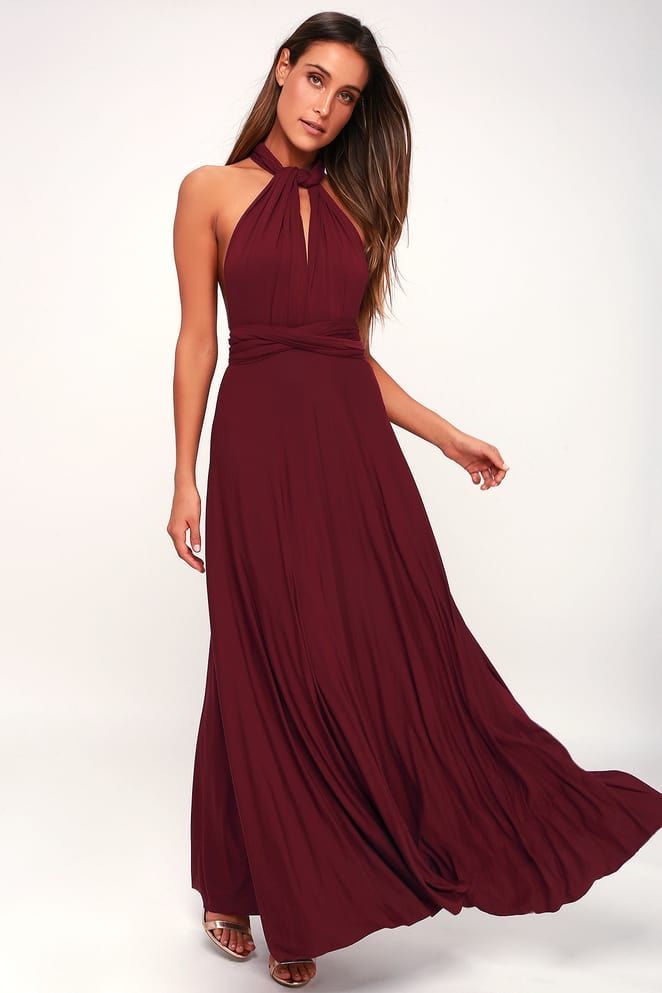 Brand New Wine Formal Dress!