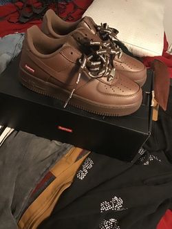 brown supreme forces size 8 woman’s and fits a size 7/5 men