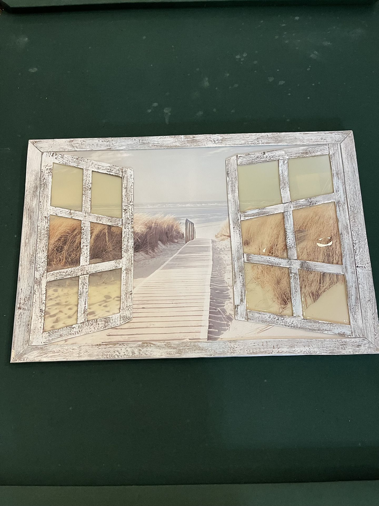Hobby Lobby Beach Epoxy Painting