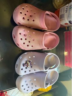 Little girl crocs