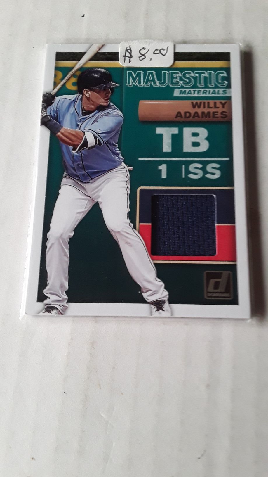 Willy Adames Jersey card.