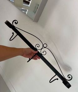 Iron Coat Rack Custom Made From Colombia , Size 24 Inches