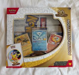 Pokemon 30th Celebrations Poster Collection 2x