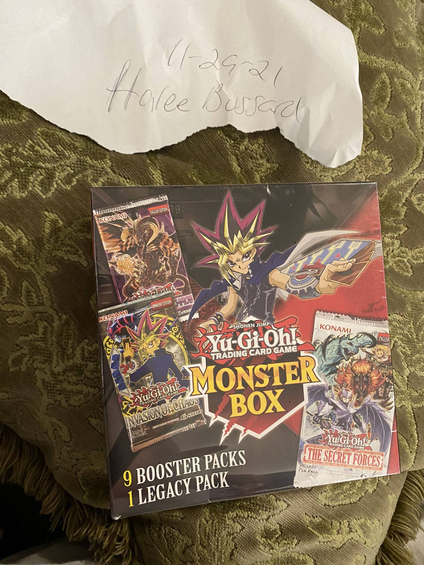 YuGiOh Monster Box Factory Sealed
