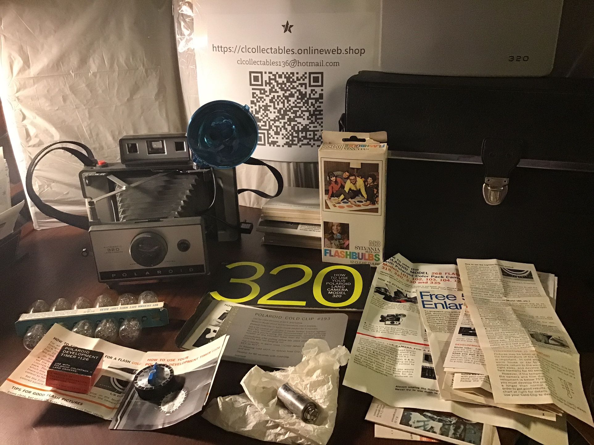 Vintage Polaroid Land Camera Automatic 320