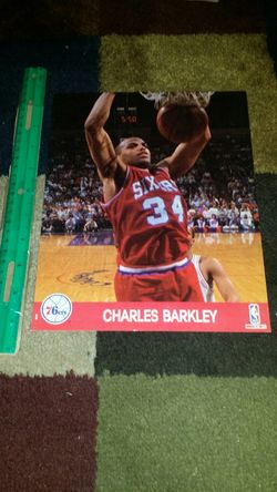 Charles Barkley picture card